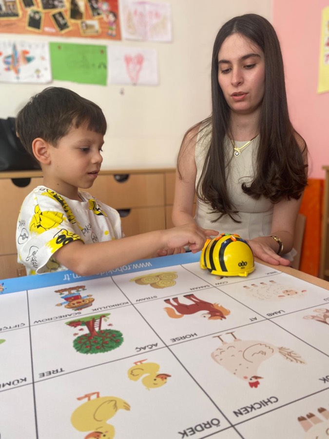 Robotik kodlama dersi